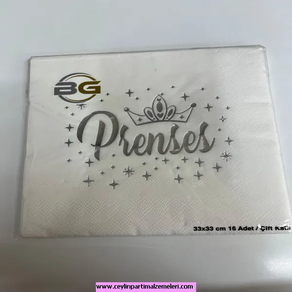 Prenses Temalı Peçete